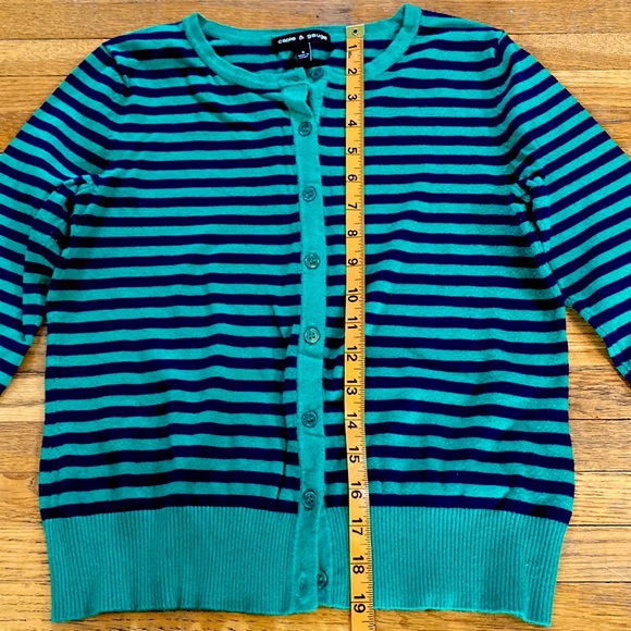 2 for $20 Striped Button Up Cardigan - Picture 5 of 5